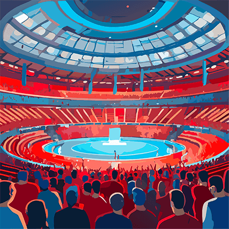 Battle Arena Background