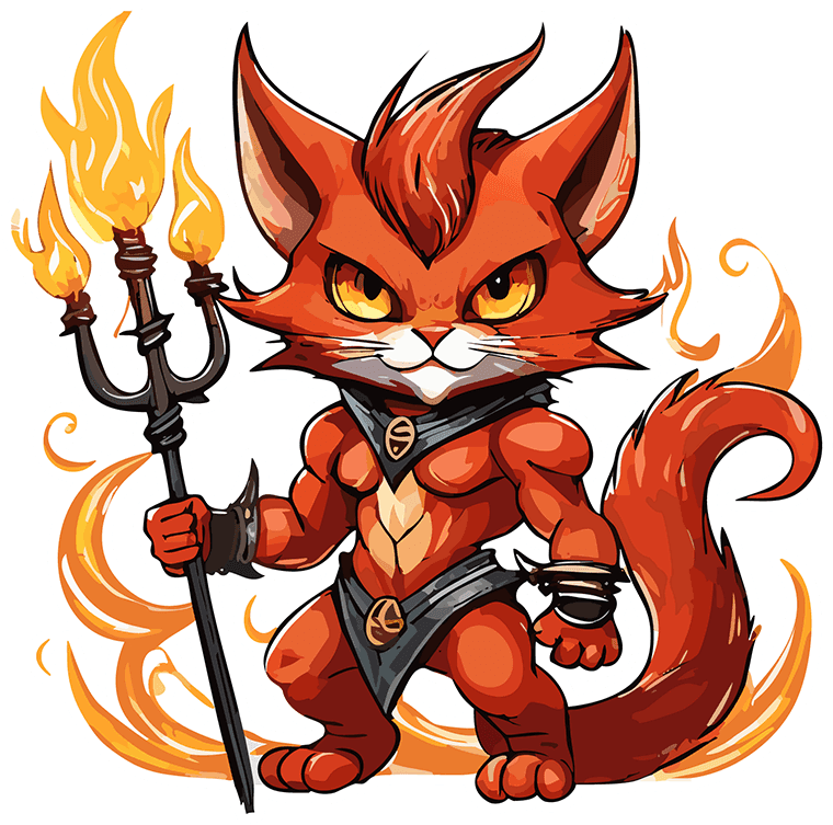 Devil Cat Battlepet